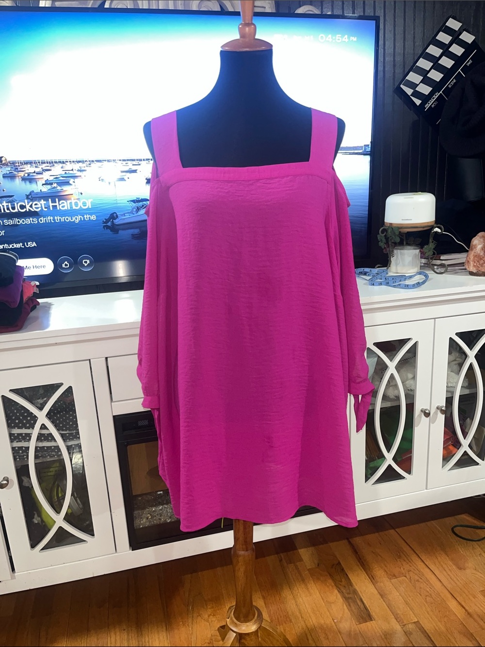 Catherines Hot Pink Blouse